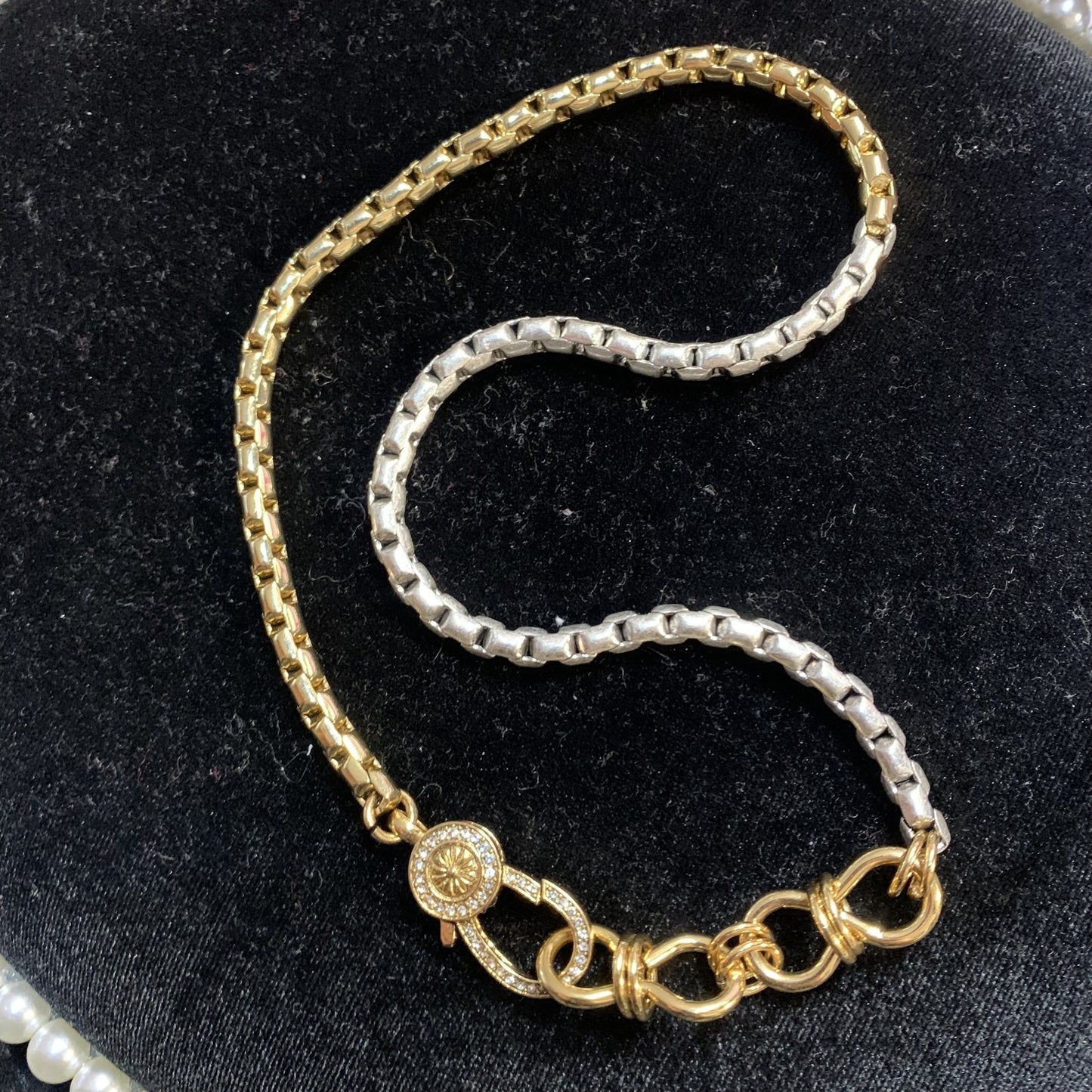 Refined Swarovski Crystal Copper Alloy Necklace KK-FL011