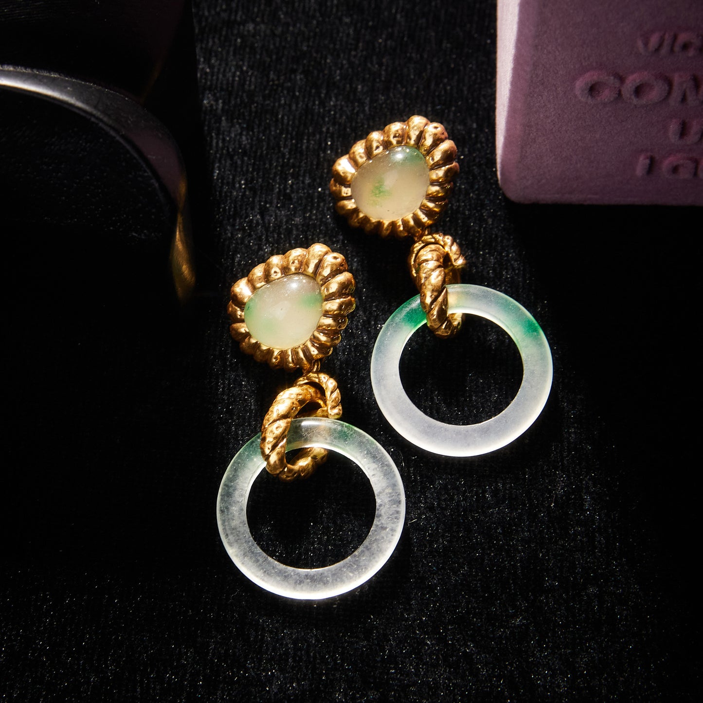 Refined Swarovski Crystal Copper Alloy Earrings KK-9633