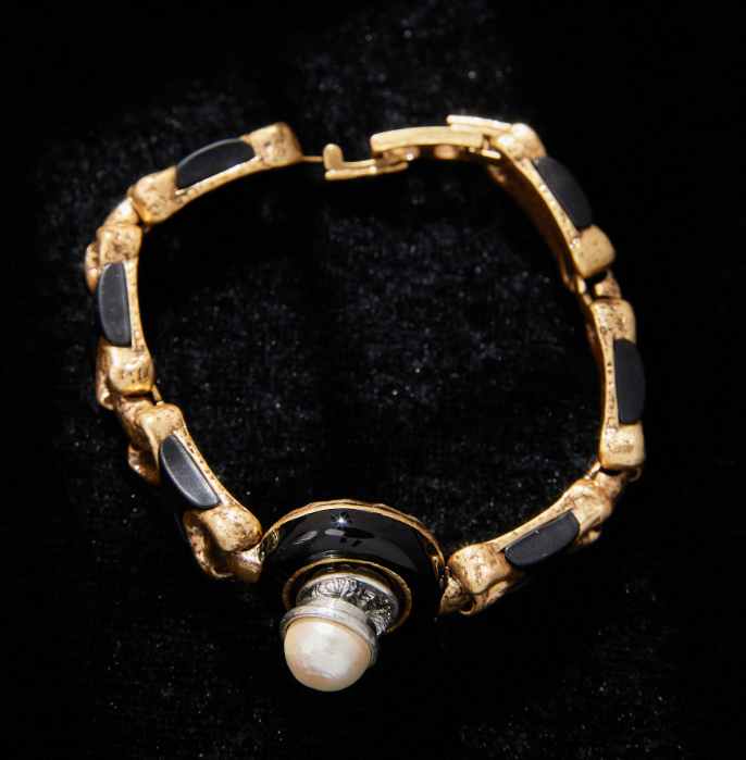 Elegant Copper Alloy Pearl-Imitation Jewelry Set KK-JK0020