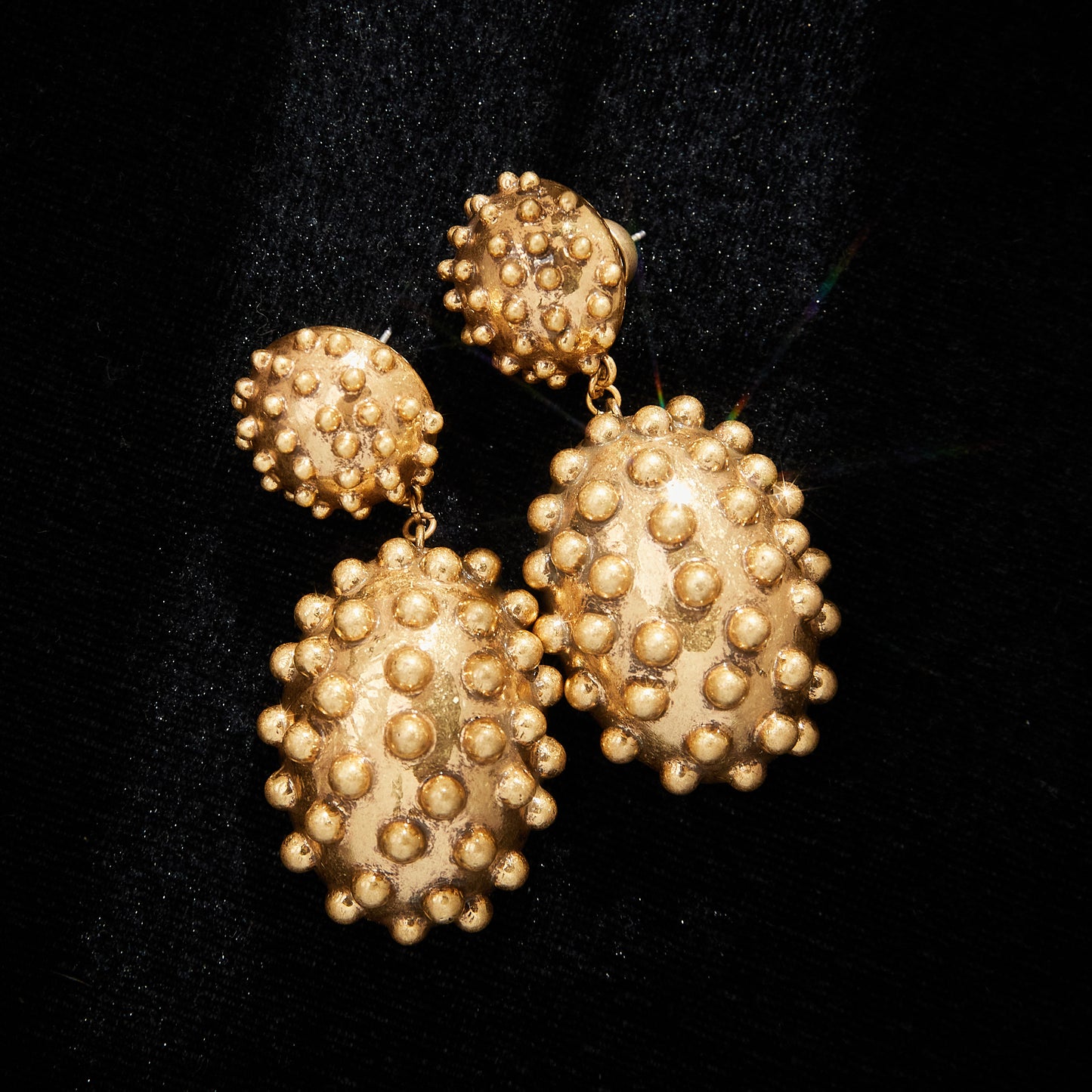 Refined Copper Alloy Earrings  KK-92074