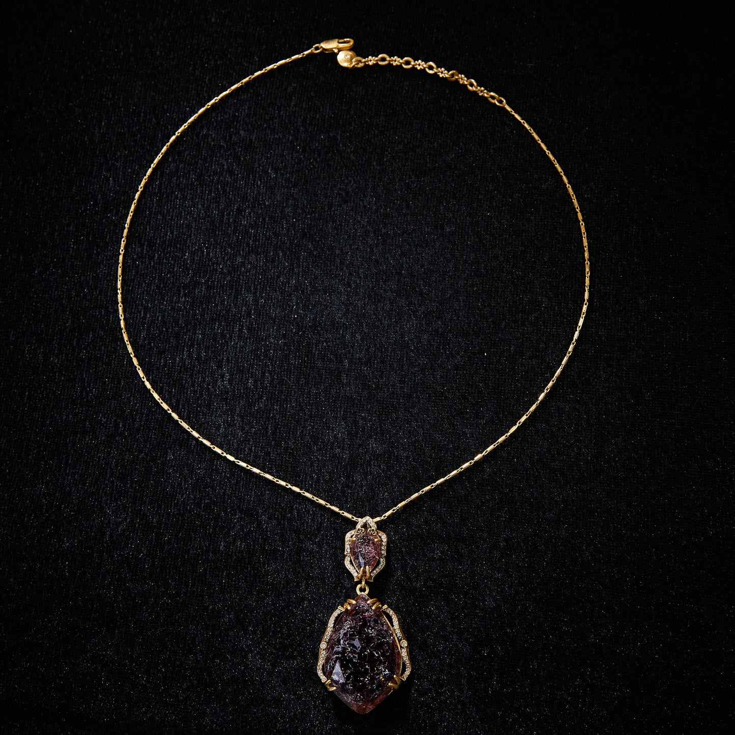 Sparkling Swarovski Crystal Copper Alloy  Jewelry Set KK-JB0056