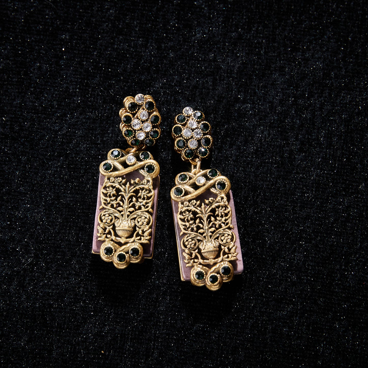 Elegant Copper Alloy Earrings  KK-92099