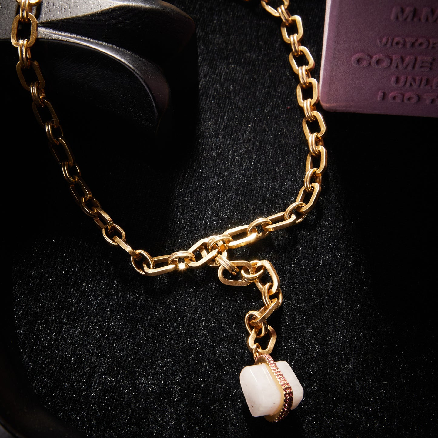 Refined Swarovski Crystal Copper Alloy Necklace KK-9680