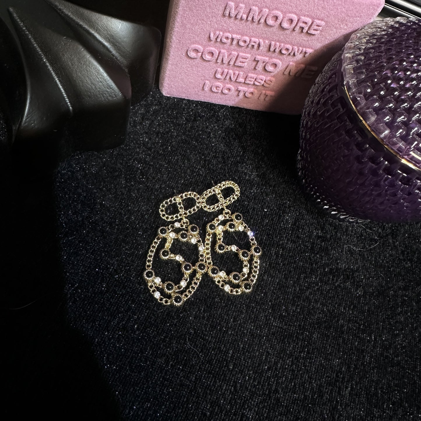 Elegant Copper Alloy Earrings  KK-91030