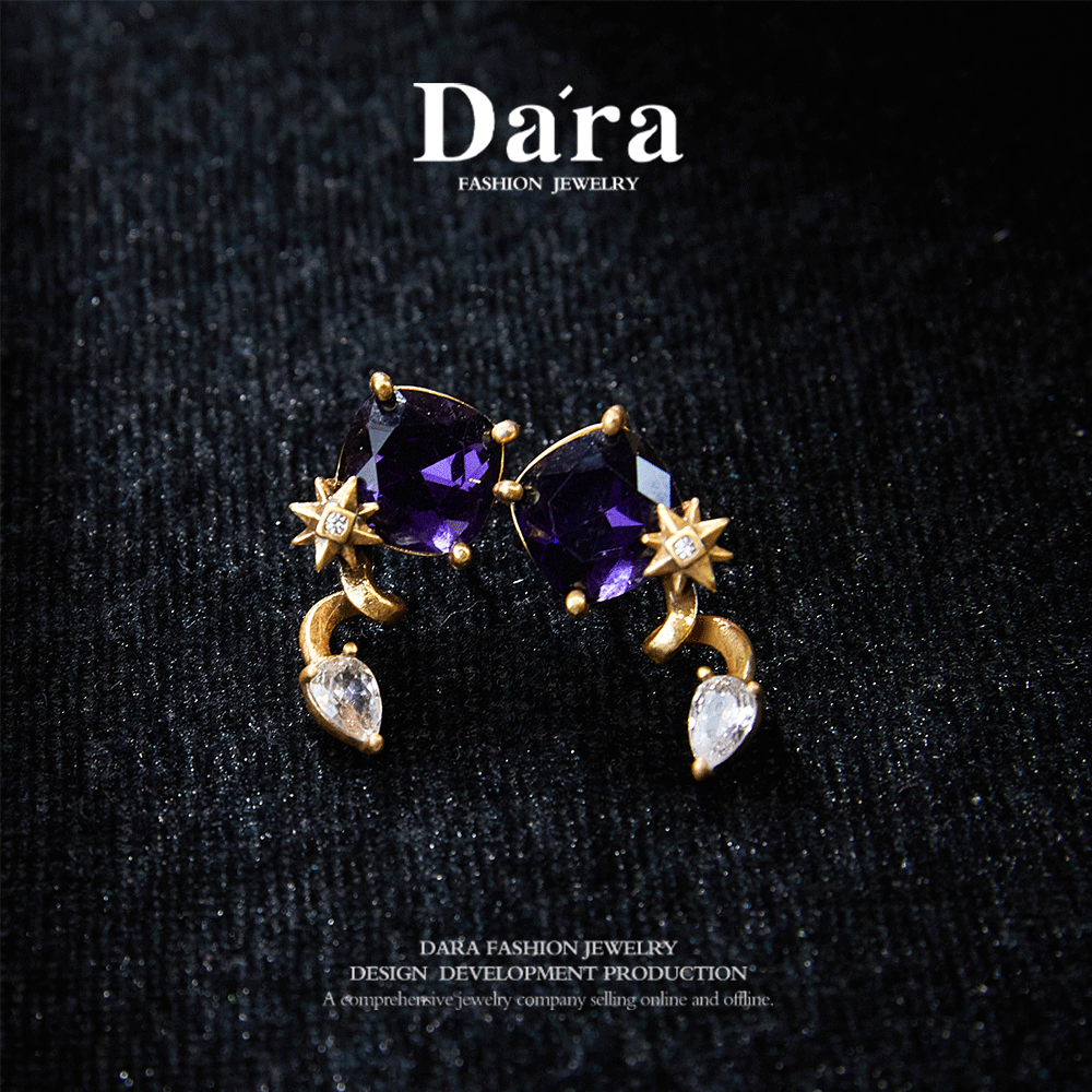 Elegant Copper Alloy Earrings  KK-JB0215