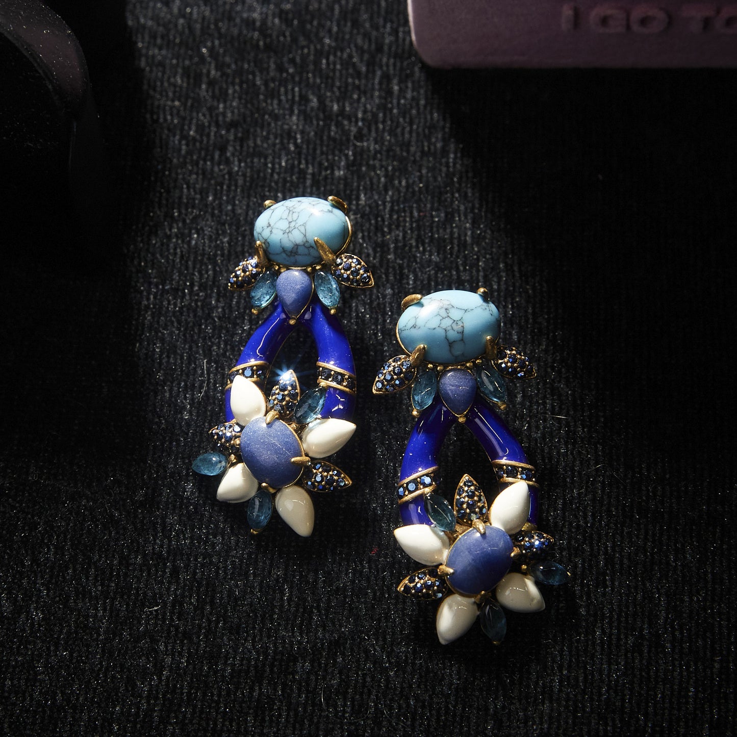 Refined Swarovski Crystal Copper Alloy Earrings  KK-91890