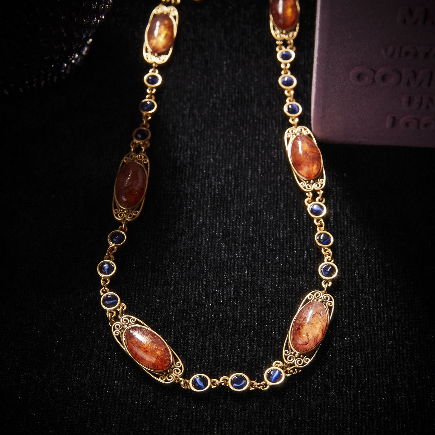 Sparkling Swarovski Crystal Copper Alloy Necklace KK-91366