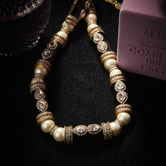 Timeless Swarovski Crystal Copper Alloy Necklace KK-91195