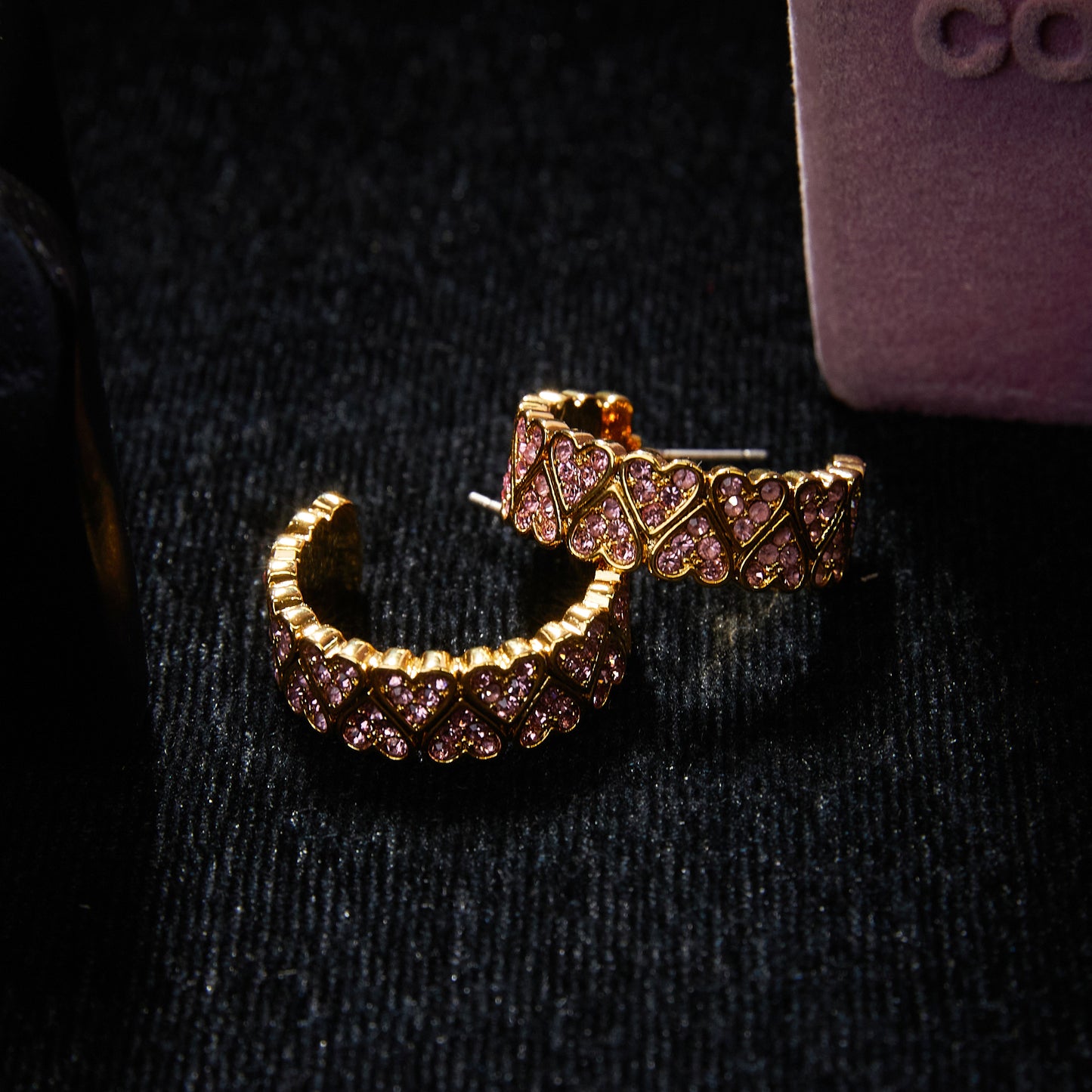 Sparkling Swarovski Crystal Copper Alloy Earrings KK-JB0045