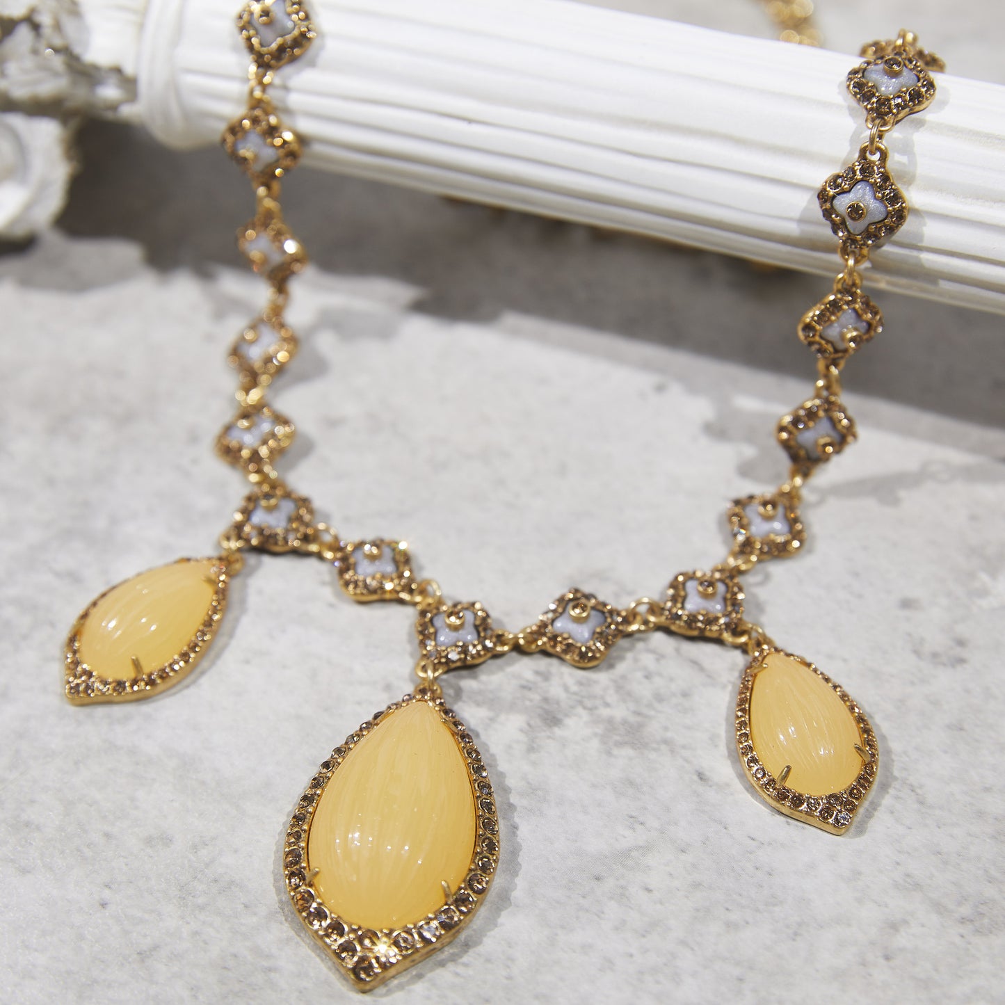 Refined Swarovski Crystal Copper Alloy Jewelry Set KK-9669 KK-9696