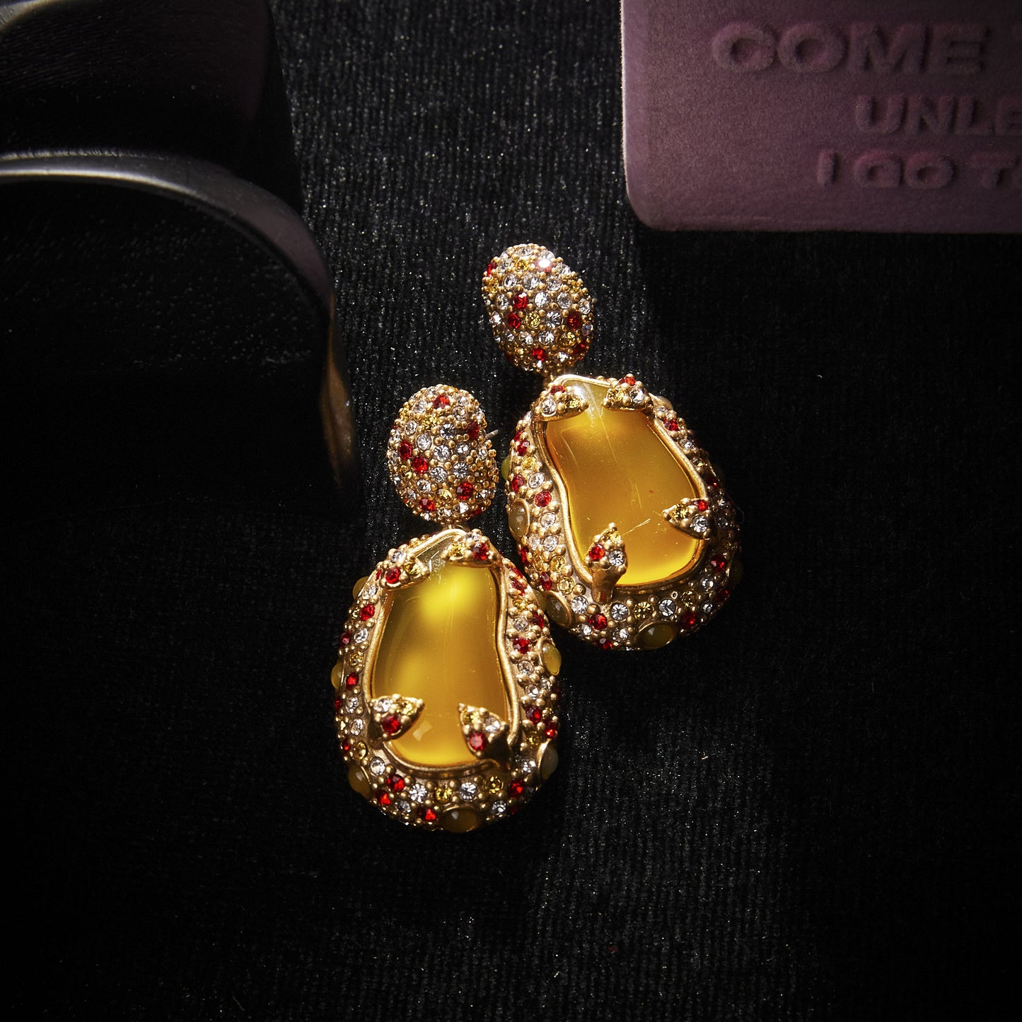 Refined Swarovski Crystal Copper Alloy Earrings  KK-91107