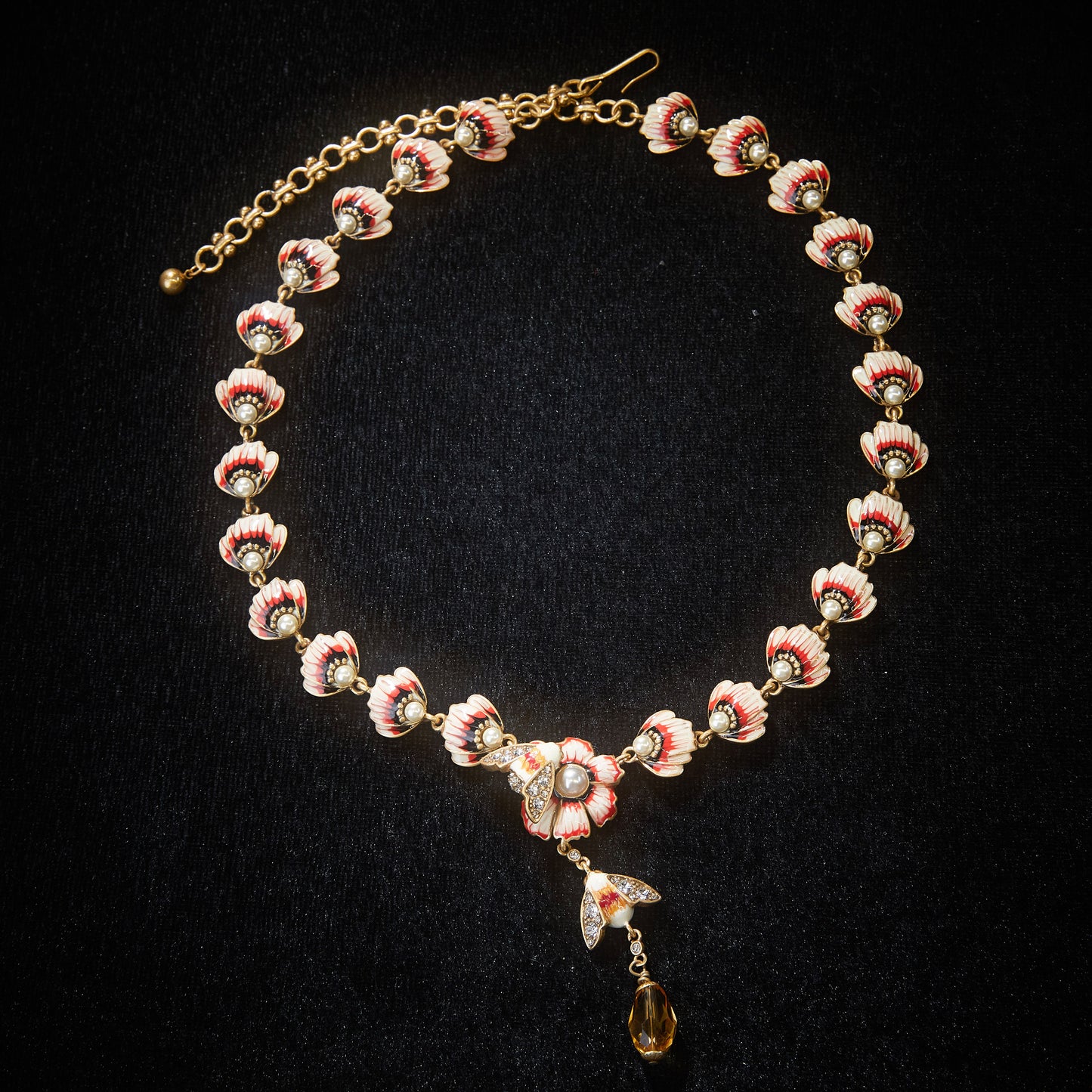 Sparkling Swarovski Crystal Copper Alloy Jewelry Set KK-JB0168