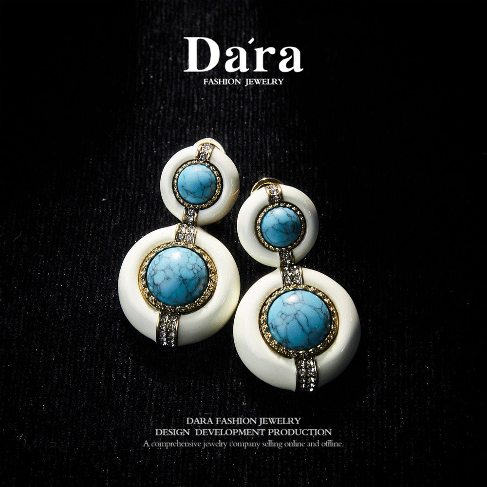 Sparkling Swarovski Crystal Copper Alloy Jewelry Set KK-91762