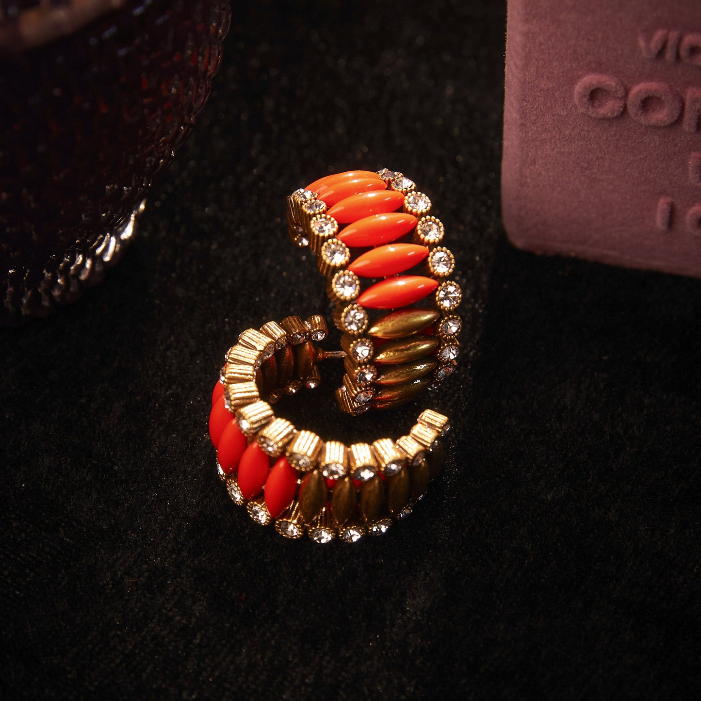 Timeless Swarovski Crystal Copper Alloy Earrings KK-91533