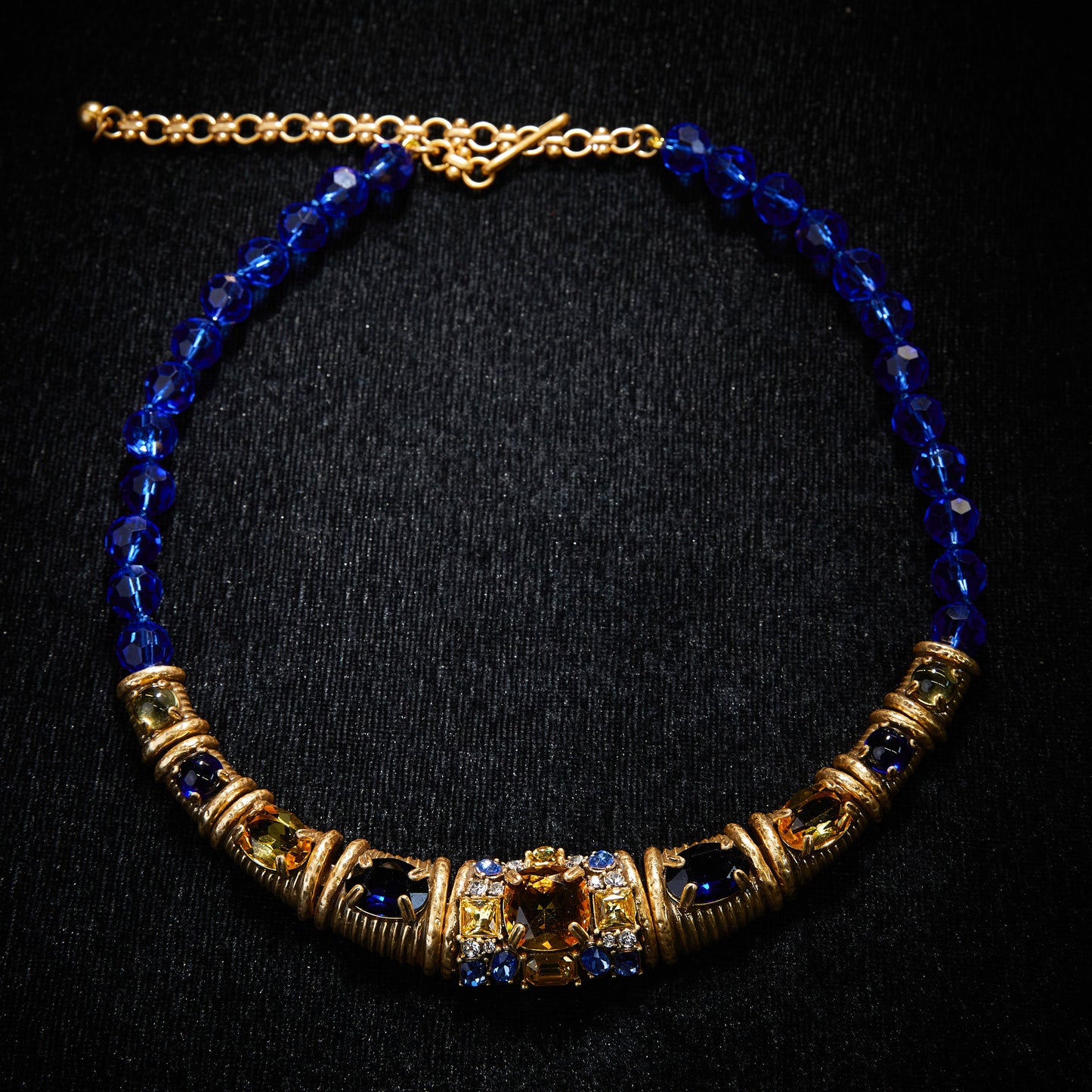 Refined Swarovski Crystal Copper Alloy Necklace KK-JB0196