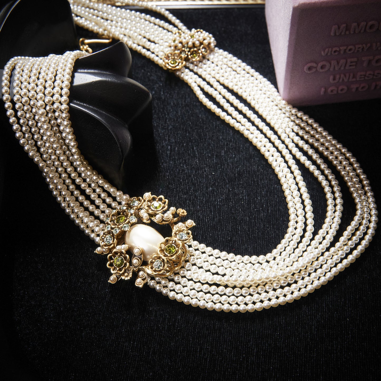 Timeless Swarovski Crystal Copper Alloy Necklace KK-91865