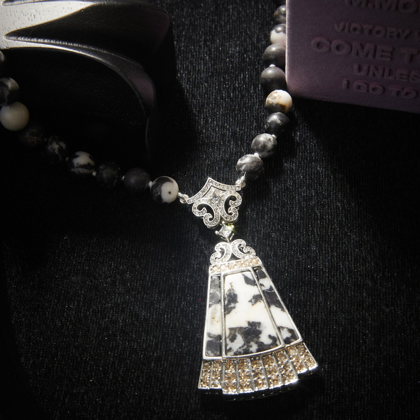 Sparkling Swarovski Crystal Copper Alloy  Necklace KK-91886