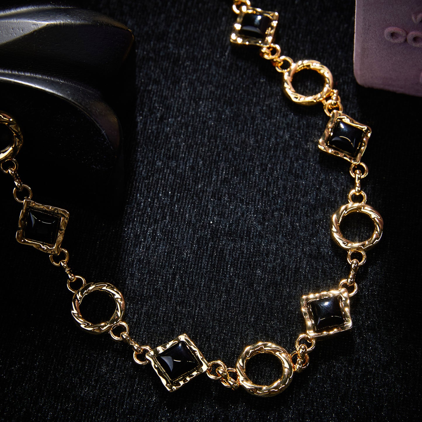 Sparkling Swarovski Crystal Copper Alloy Necklace KK-JB0055