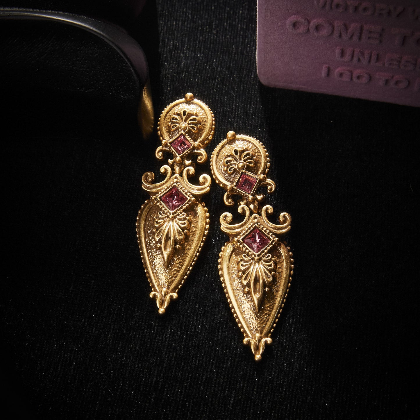 Sparkling Swarovski Crystal Copper Alloy Earrings KK-9306