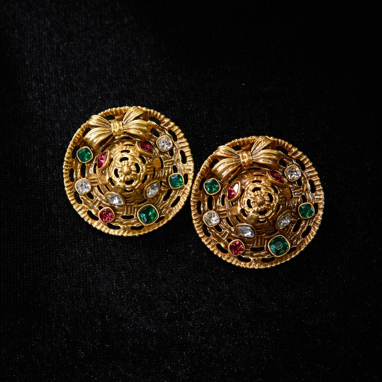 Elegant Copper Alloy Earrings   KK-JB0020