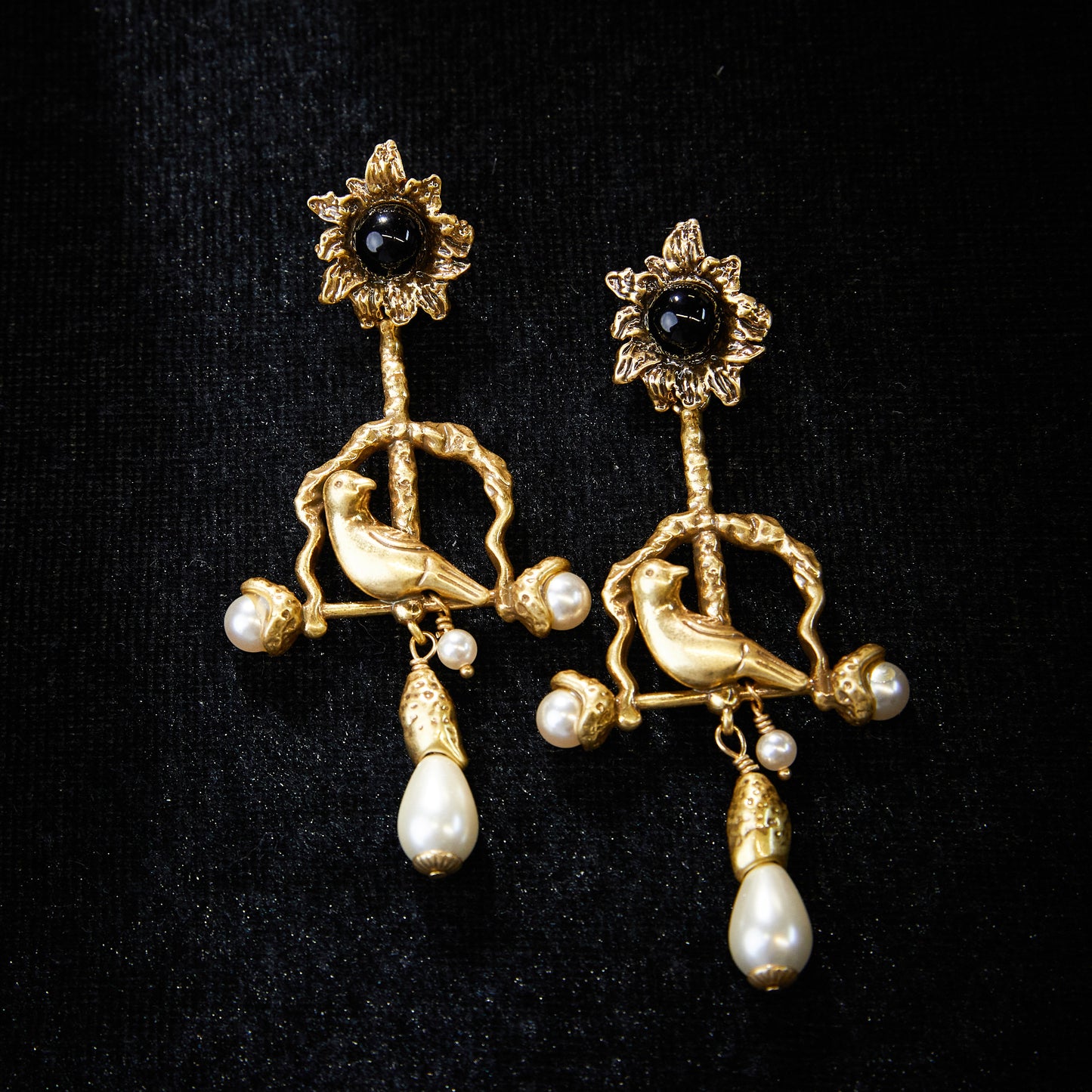 Elegant Swarovski Crystal Copper Alloy earl-Imitation Earrings KK-JB0222