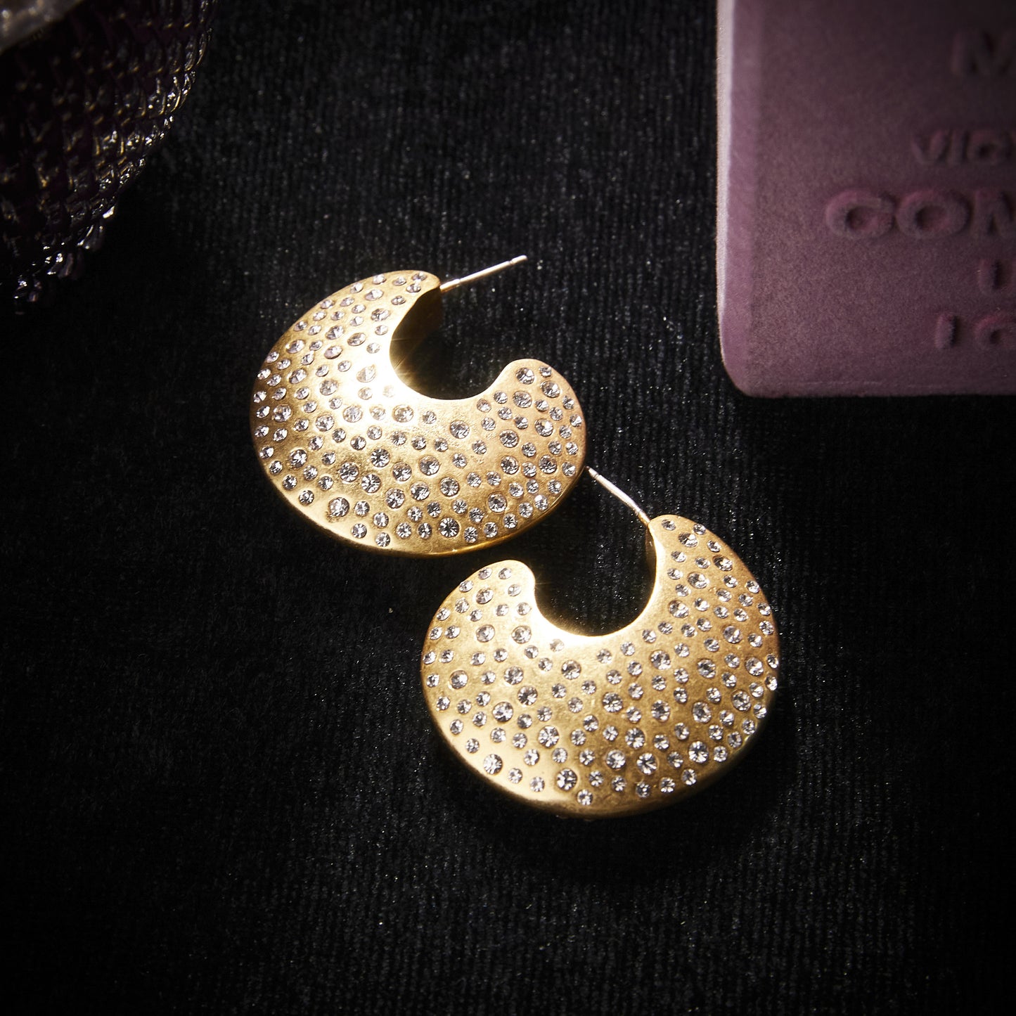 Refined Swarovski Crystal Copper Alloy Earrings  KK-91006