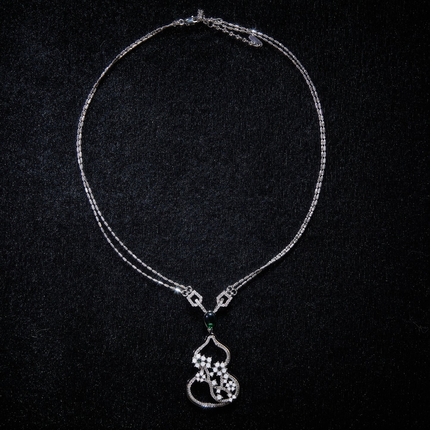 Timeless Swarovski Crystal Copper Alloy Necklace & Earrings Set  KK-92208