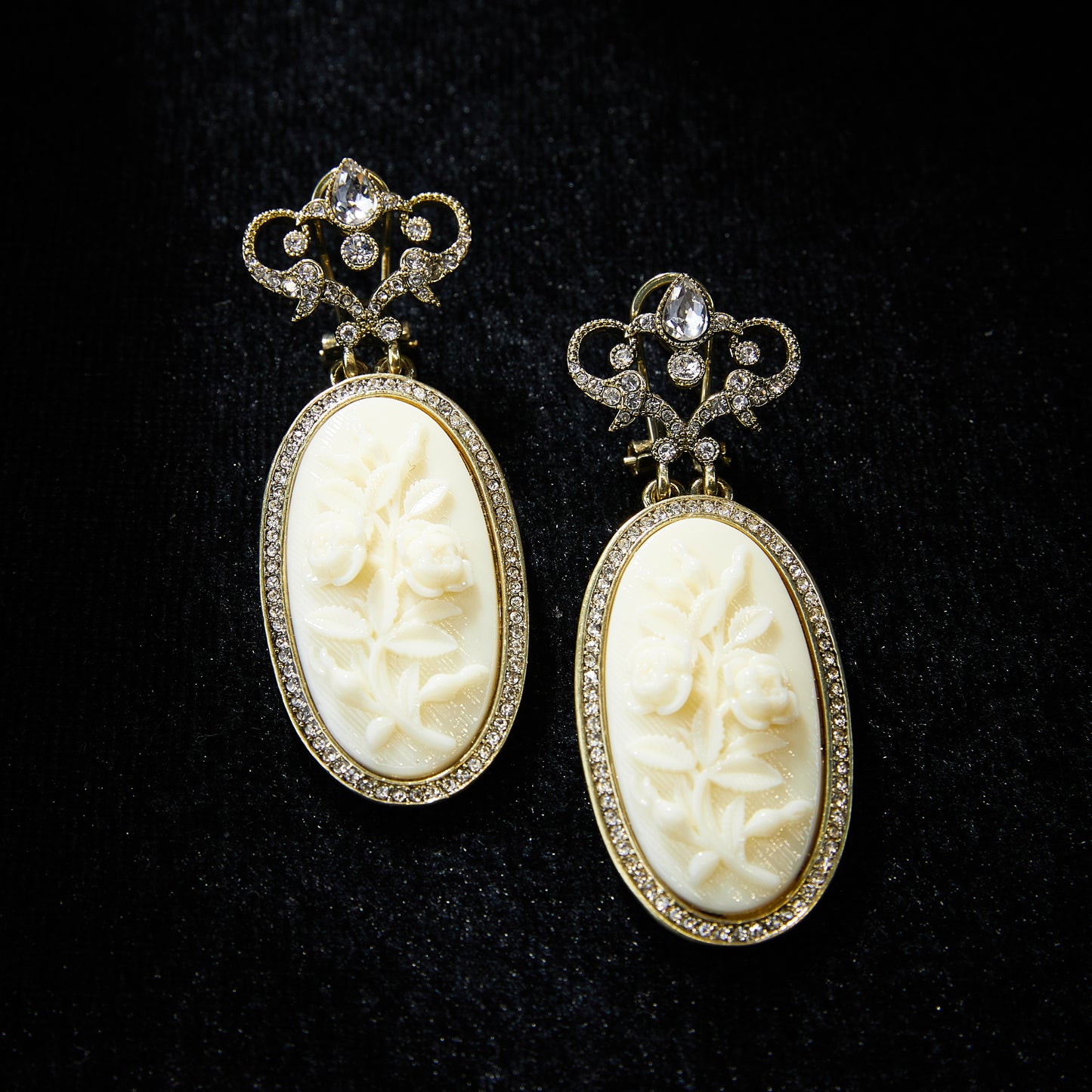 Sparkling Swarovski Crystal Copper Alloy Pearl-Imitation Jewelry Set KK-JB0160