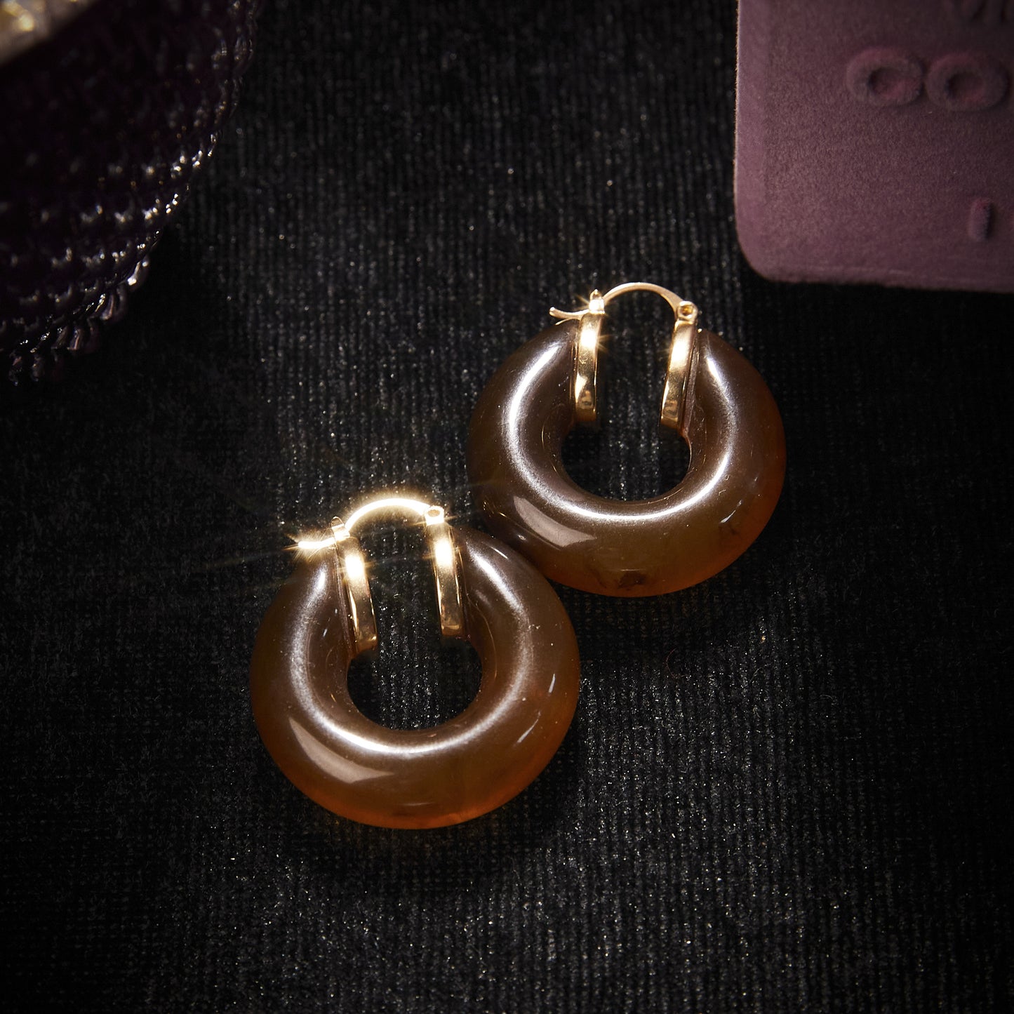 Elegant Copper Alloy Earrings   KK-91665