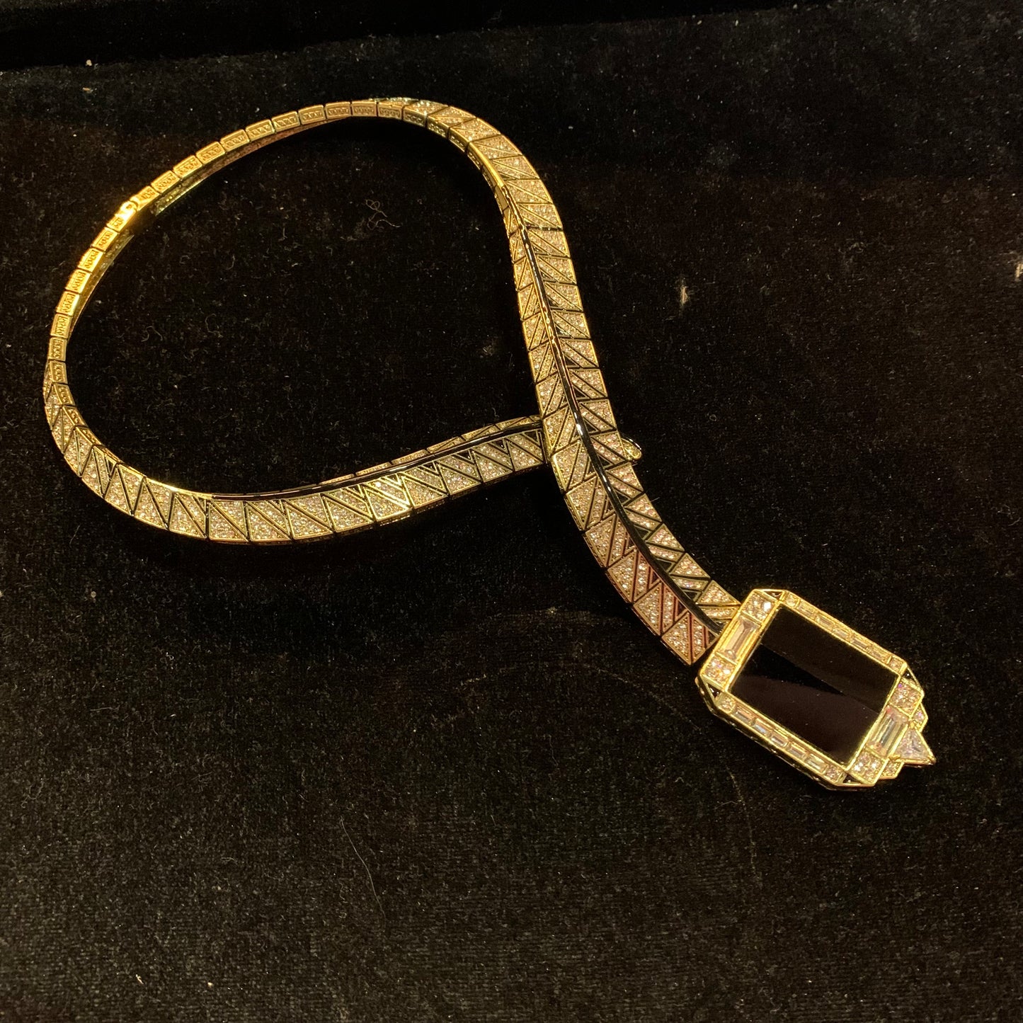 Refined Swarovski Crystal Copper Alloy Necklace KK-JK0035