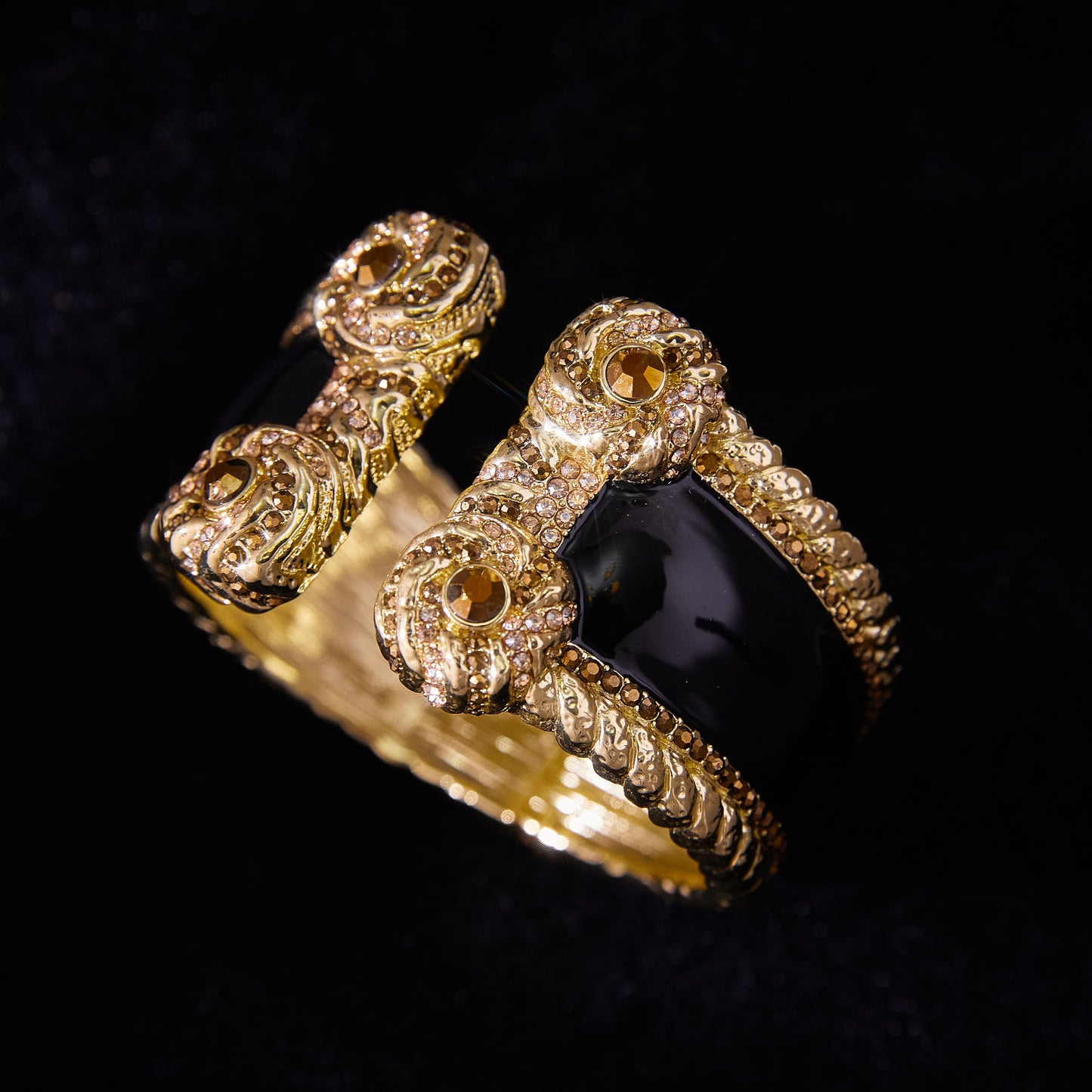 parkling Swarovski Crystal Copper Alloy Bracelet KK-92214