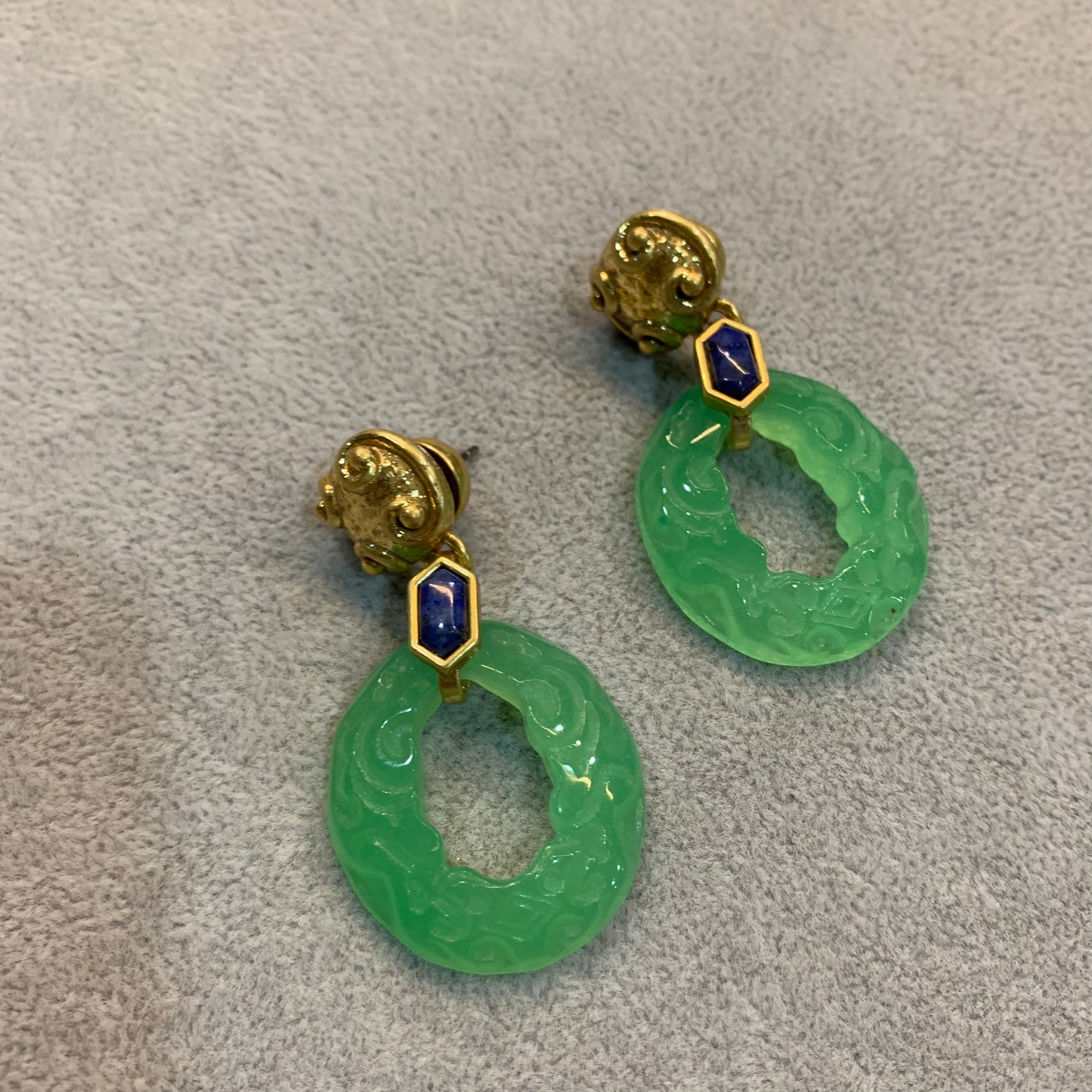 Elegant Copper Alloy Earrings  KK-JB0088