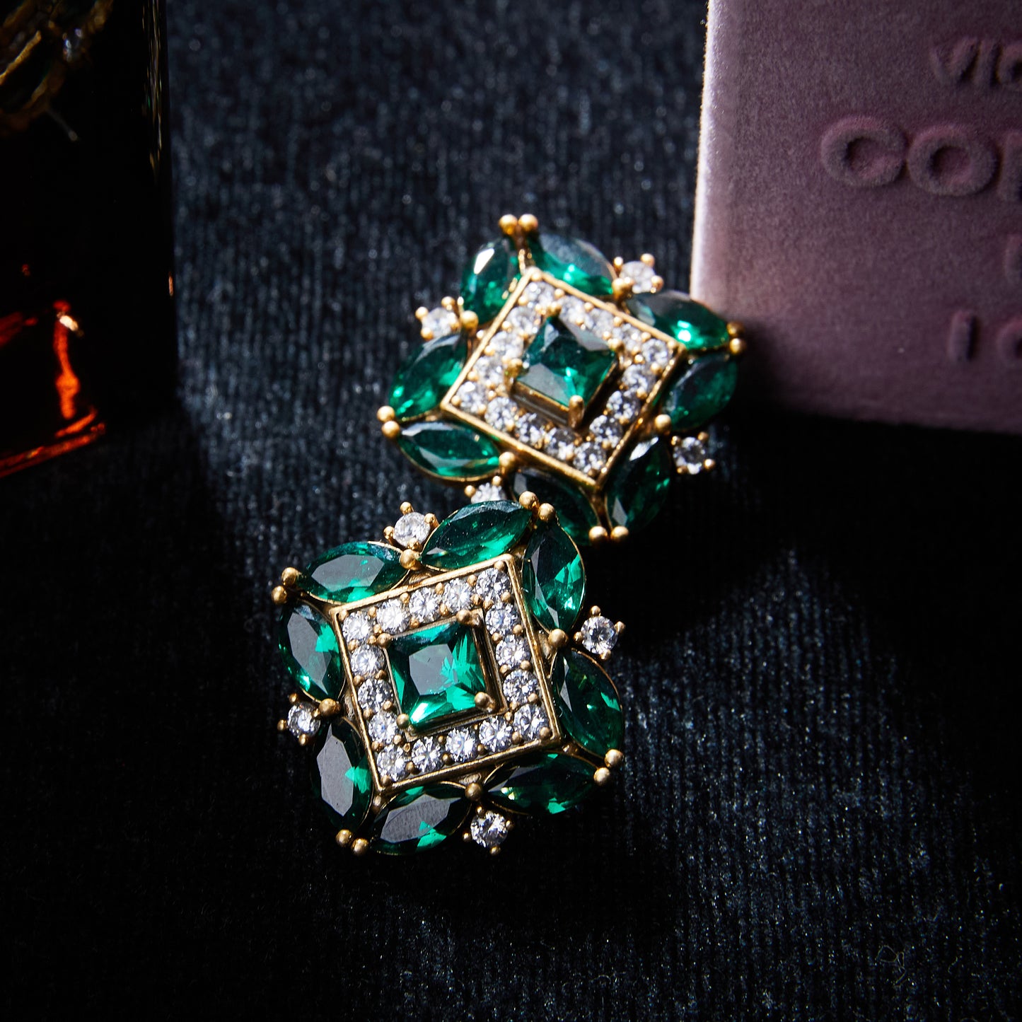 Elegant Copper Alloy Earrings  KK-91988