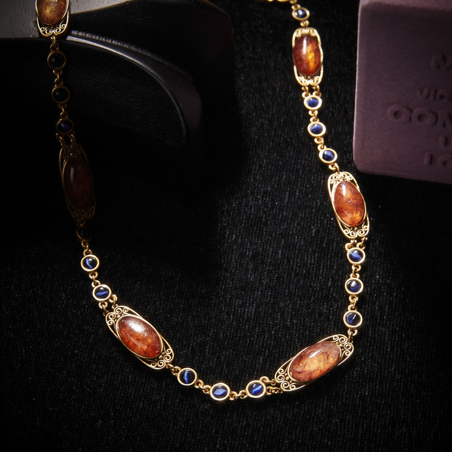 Sparkling Swarovski Crystal Copper Alloy Necklace KK-91366