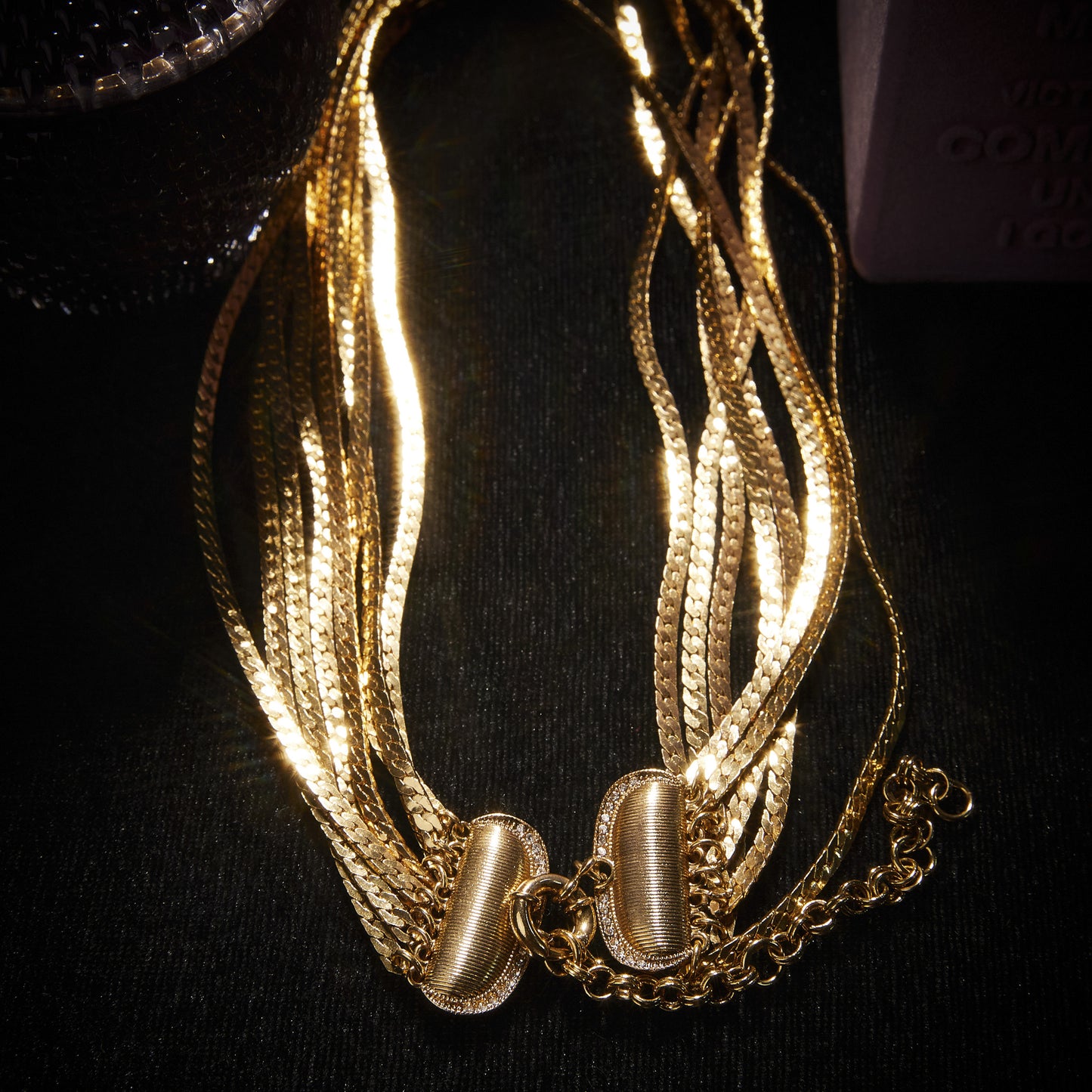 Elegant Copper Alloy Necklace KK-91088