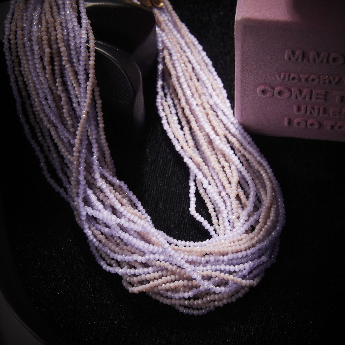 Timeless Swarovski Crystal Copper AlloyNecklace KK-91308