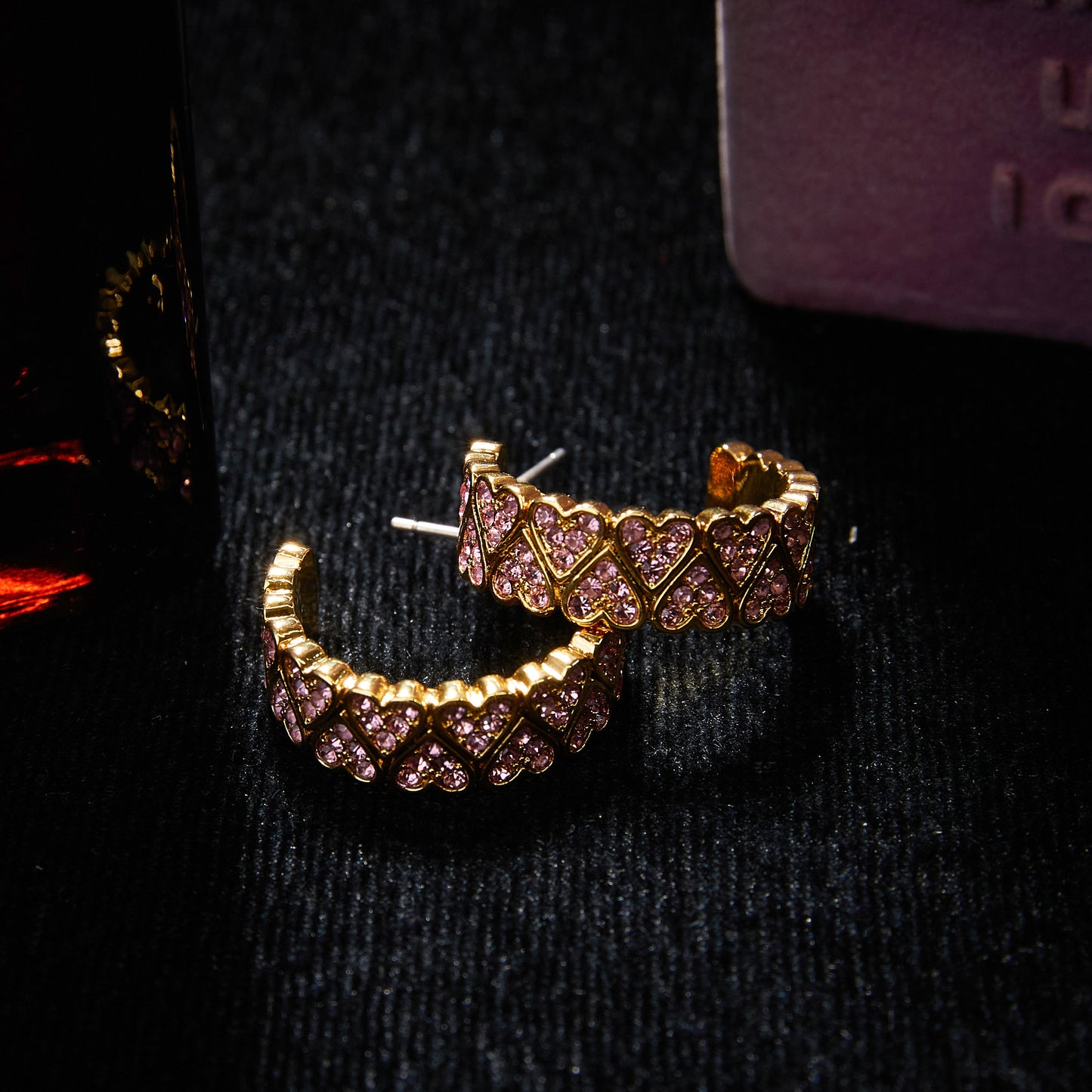 Sparkling Swarovski Crystal Copper Alloy Earrings KK-JB0045