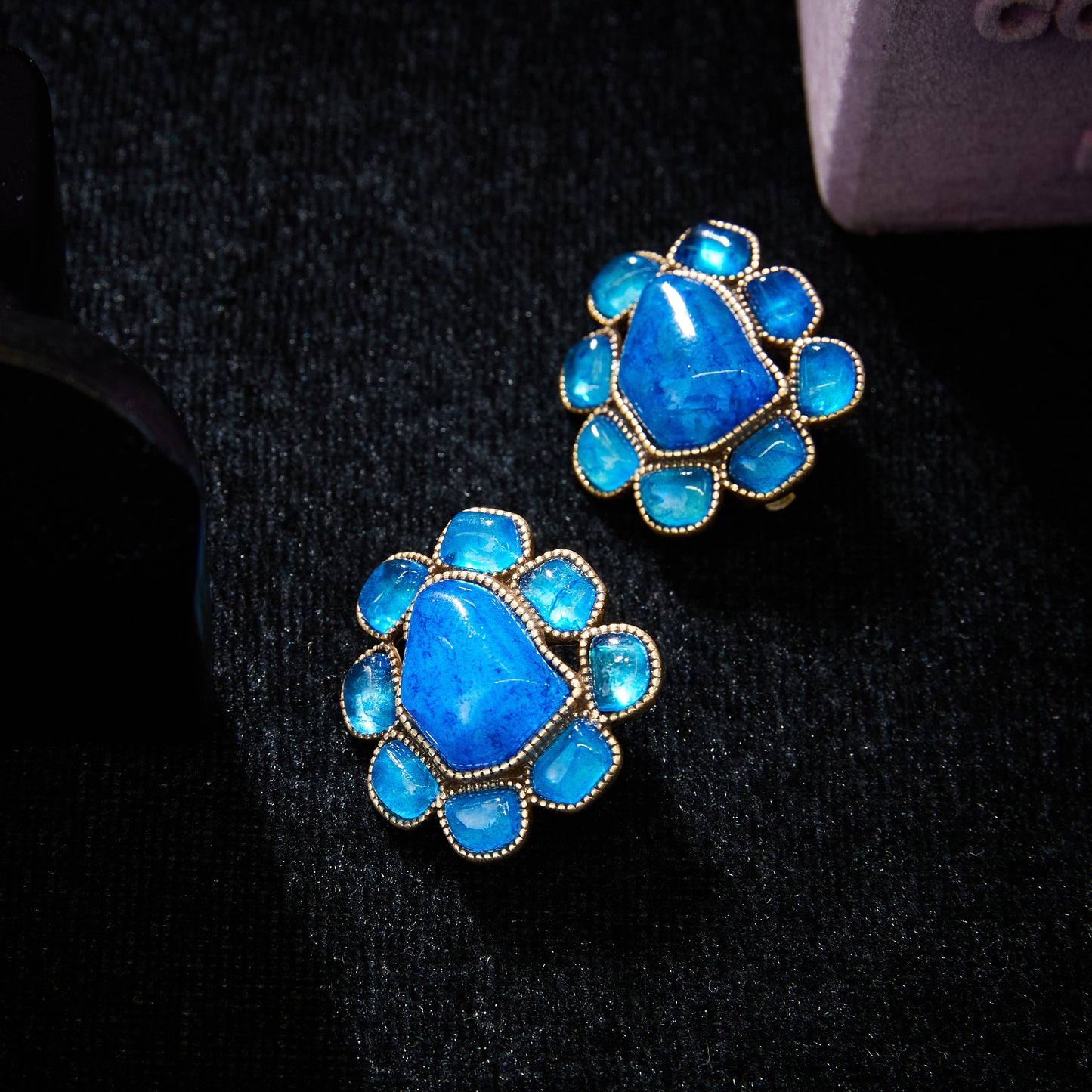 Sparkling Swarovski Crystal Copper Alloy Necklace & Earrings Set KK-JB0022