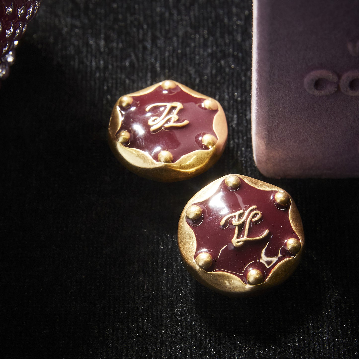 Elegant Copper Alloy Earrings  KK-9197