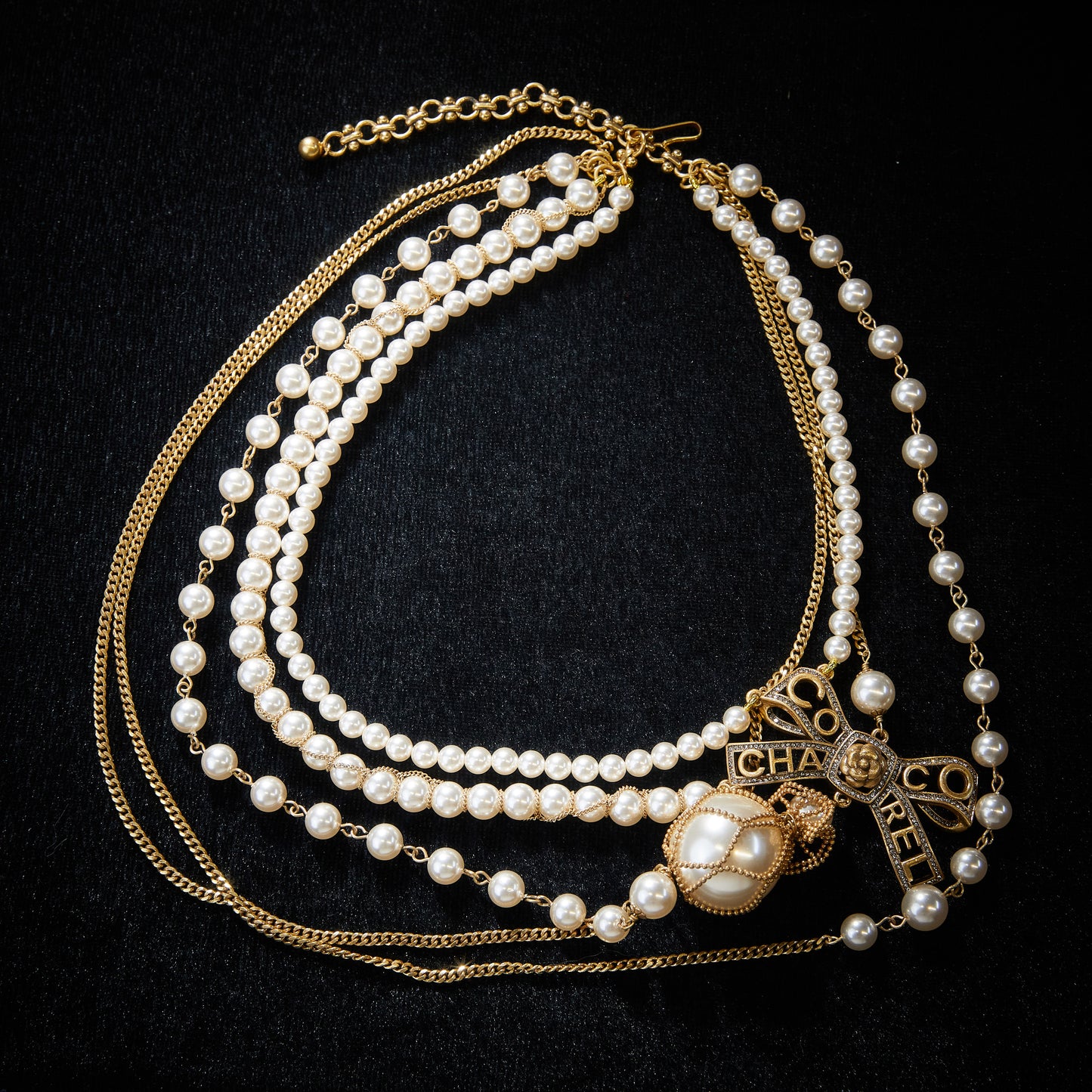 Refined Swarovski Crystal & Pearl-Imitation Copper Alloy Jewelry Set KK-JB0005