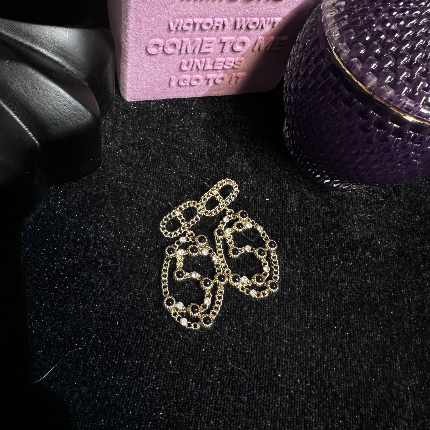 Elegant Copper Alloy Earrings  KK-91030