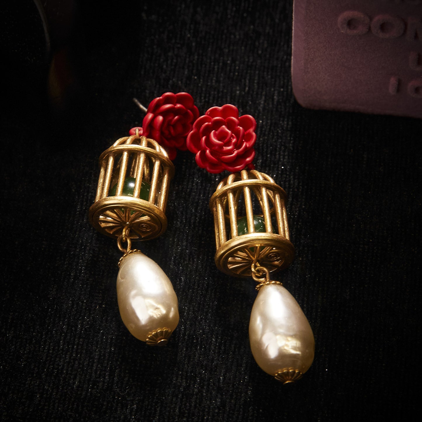 Refined Swarovski Crystal Copper Alloy Earrings  KK-91028