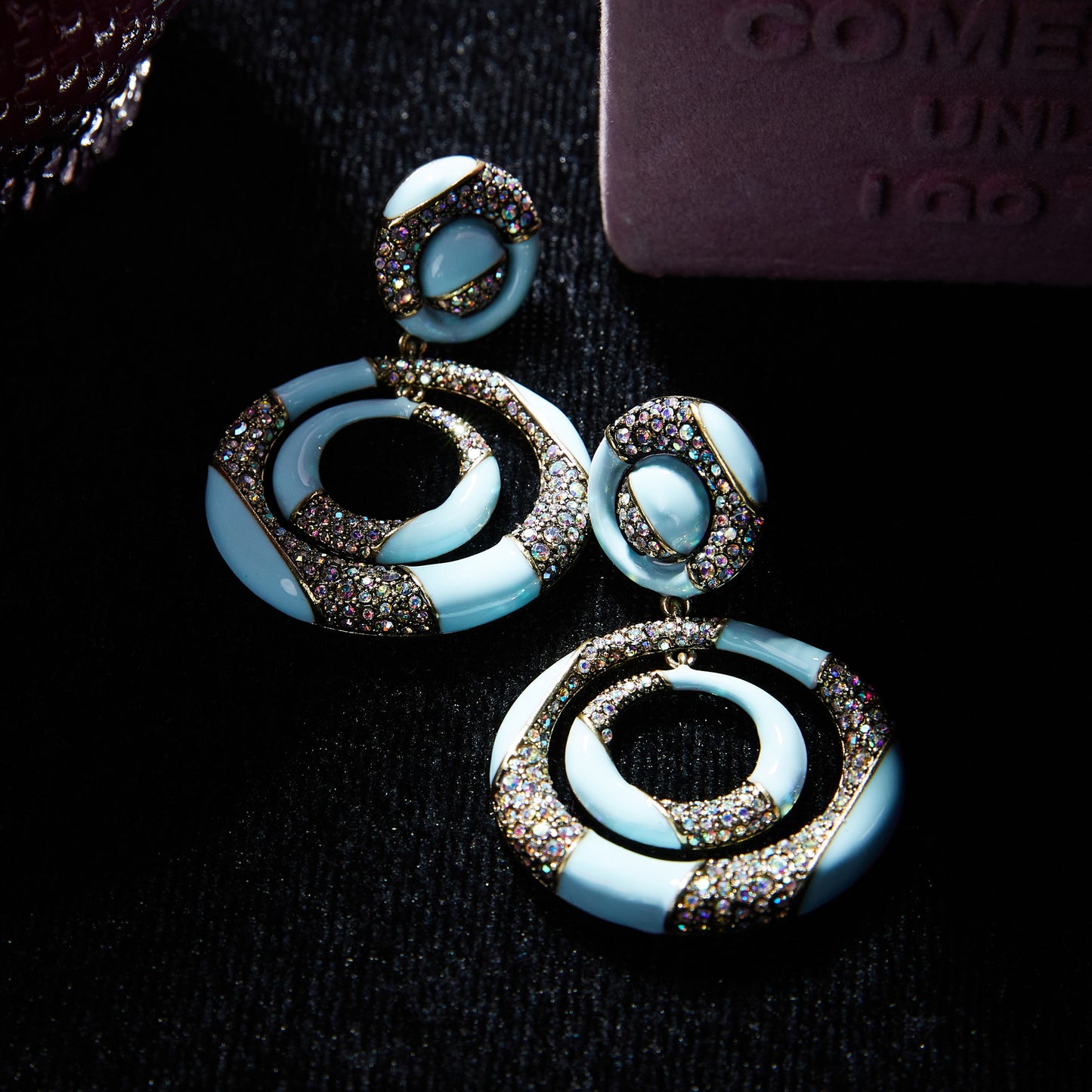 Elegant Copper Alloy Earrings  KK-91992