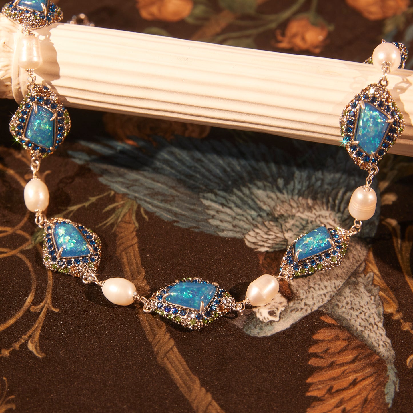 Elegant Copper Alloy Necklace KK-91290