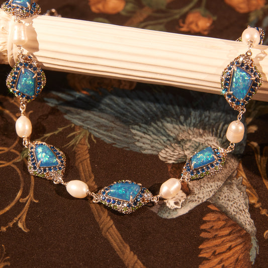 Elegant Copper Alloy Necklace KK-91290