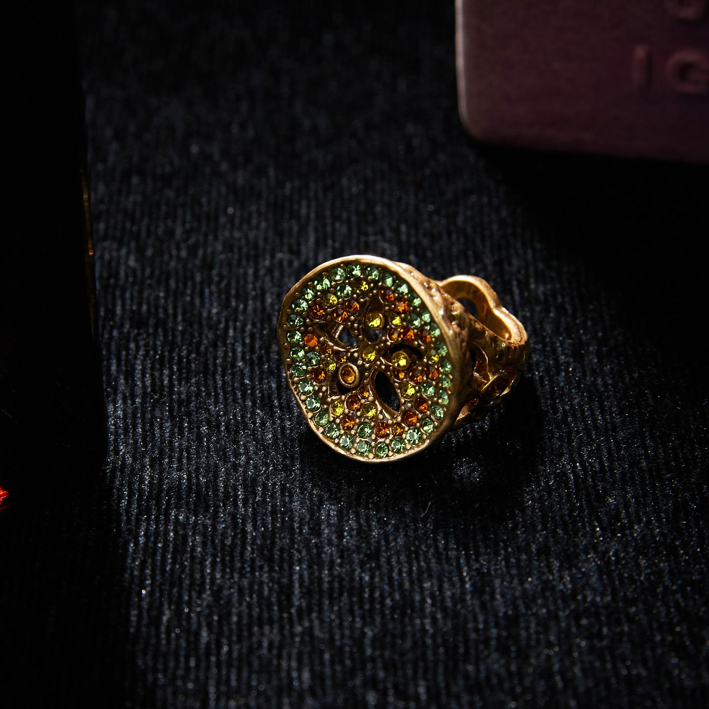 Refined Swarovski Crystal Copper Alloy Jewelry Set KK-JB0187