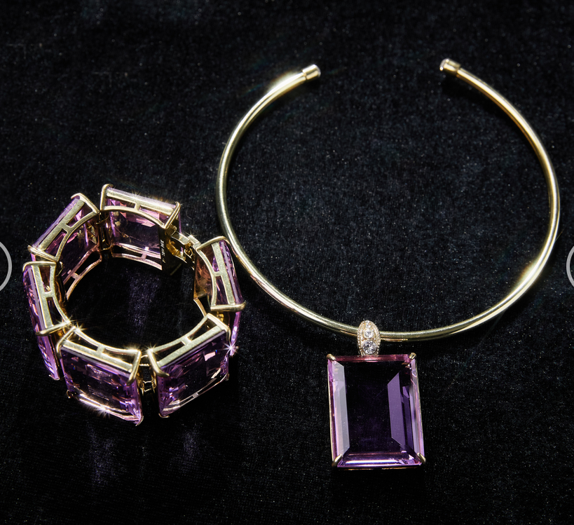 Sparkling Swarovski Crystal Copper Alloy Necklace & Earrings Set KK-92166