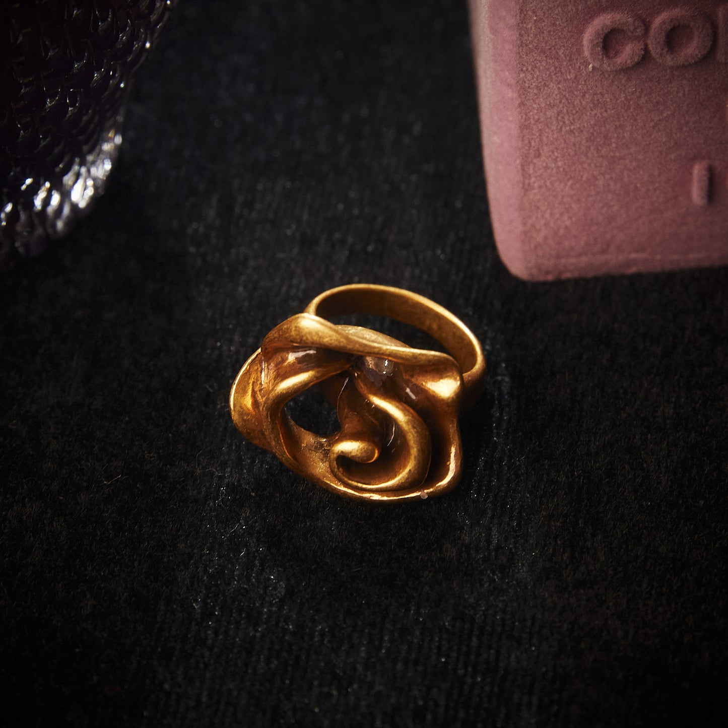 Elegant Copper Alloy Earrings  & Ring KK-91510/KK-91511