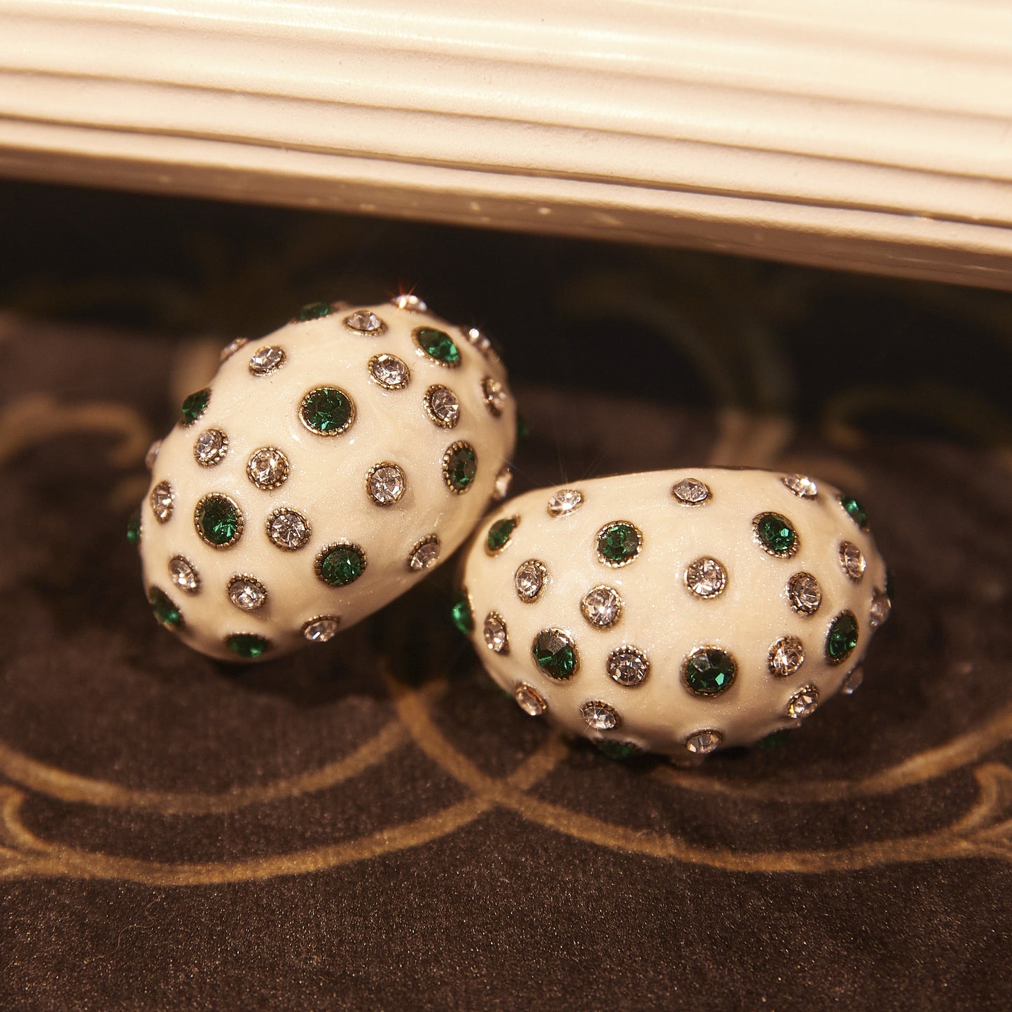 Refined Swarovski Crystal Copper Alloy Earrings  KK-91049