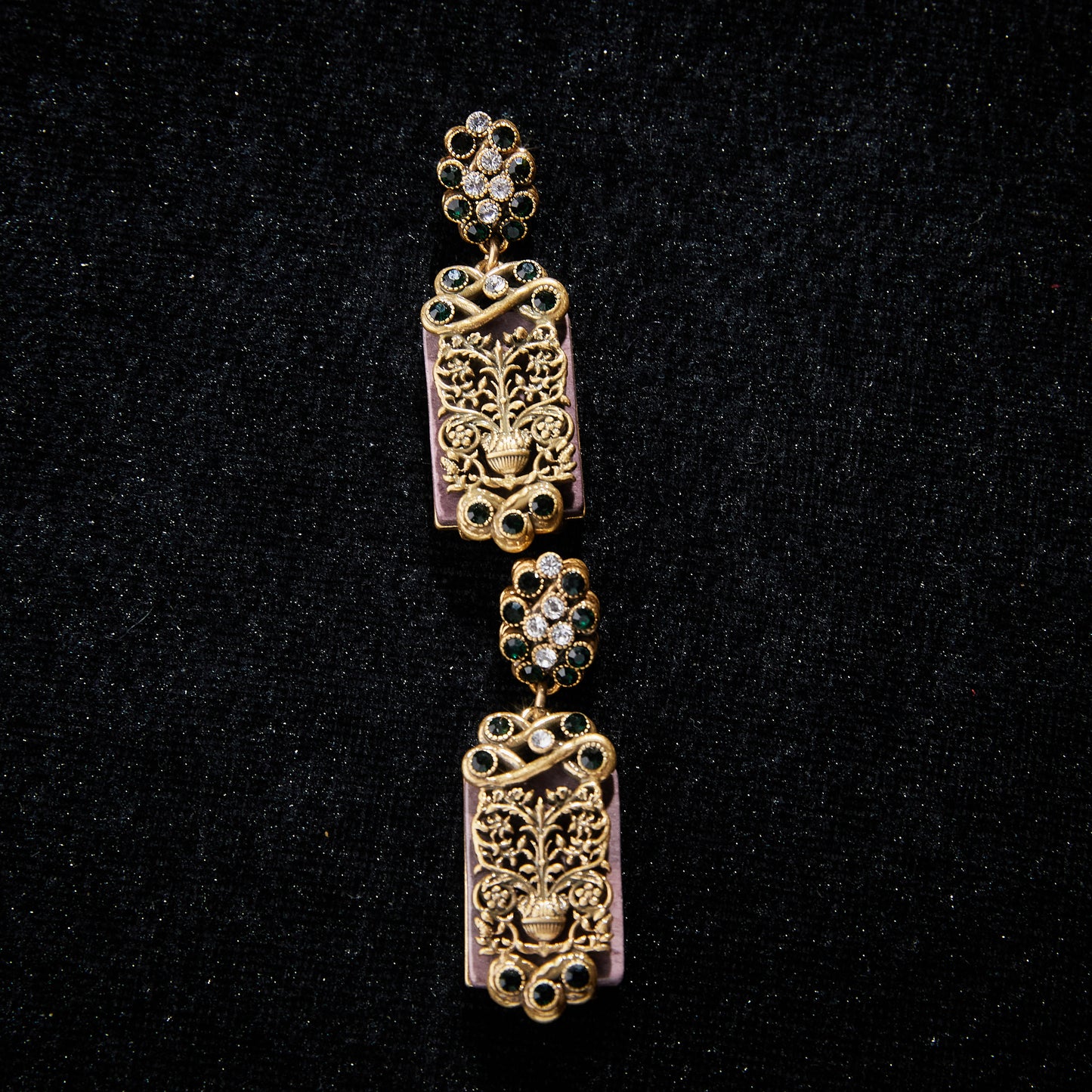 Elegant Copper Alloy Earrings  KK-92099
